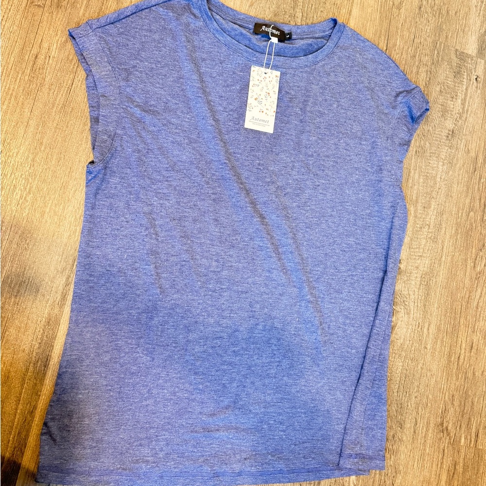 Andree Women's Blue Short Sleeve Tee